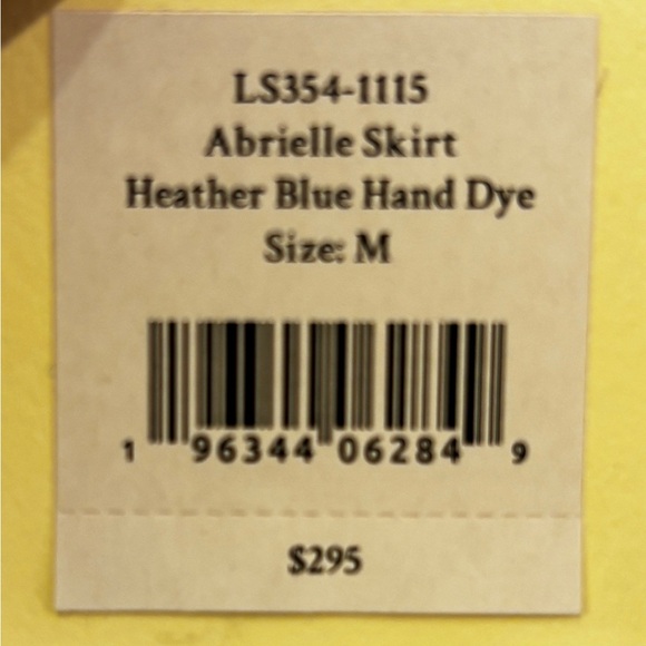 New With Tags LoveShackFancy Blue Mini Skirt-Great Christmas Present! - Picture 8 of 8